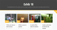 Desktop Screenshot of exhib18.com